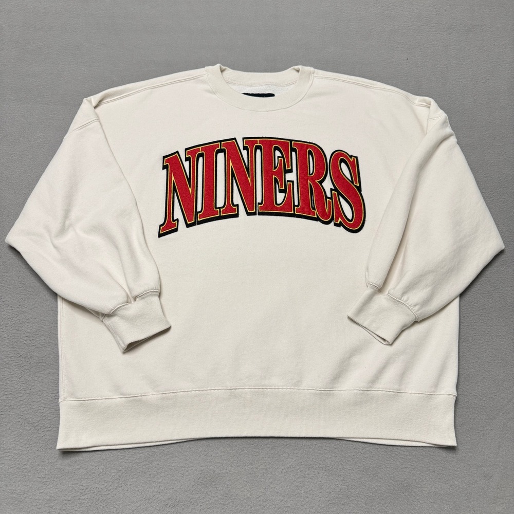 Abercrombie & Fitch Sweatshirt Mens XL San Francisco 49ers Niners NFL Oversized